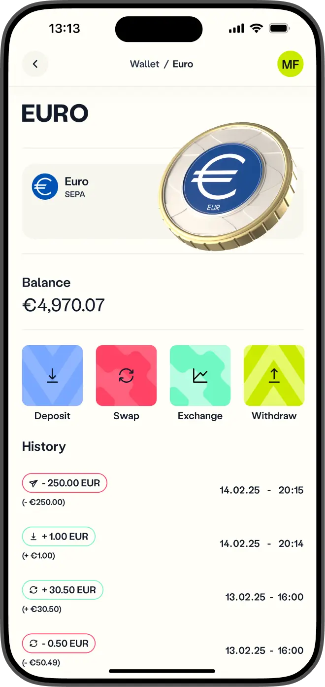 Venga app deposit