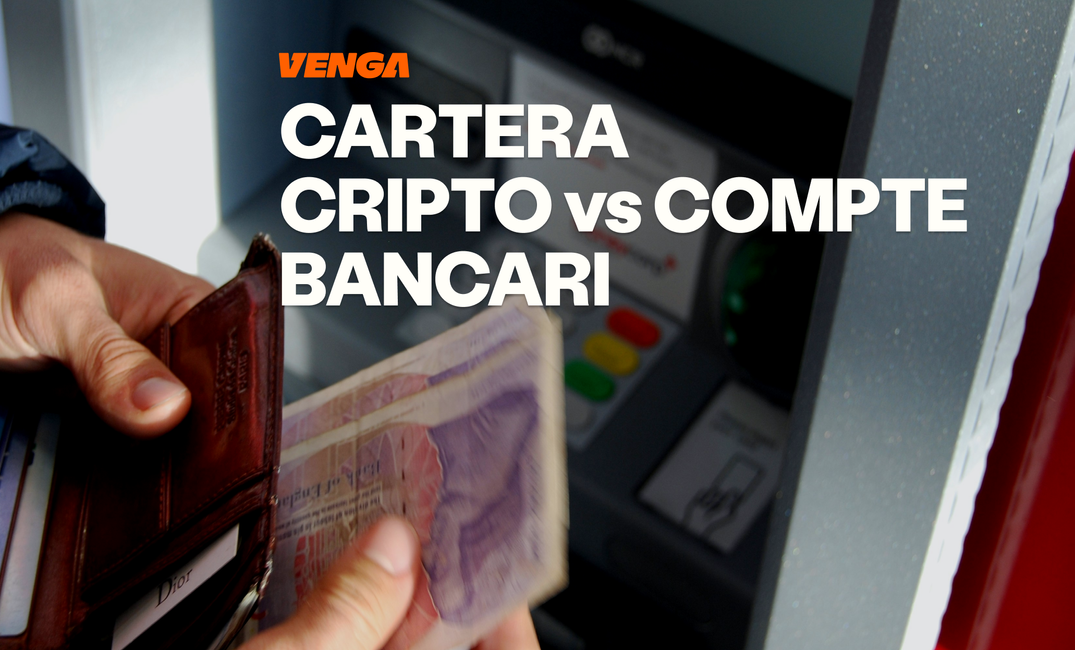 Carteres cripto vs. Comptes bancaris: diferències clau i què has de saber