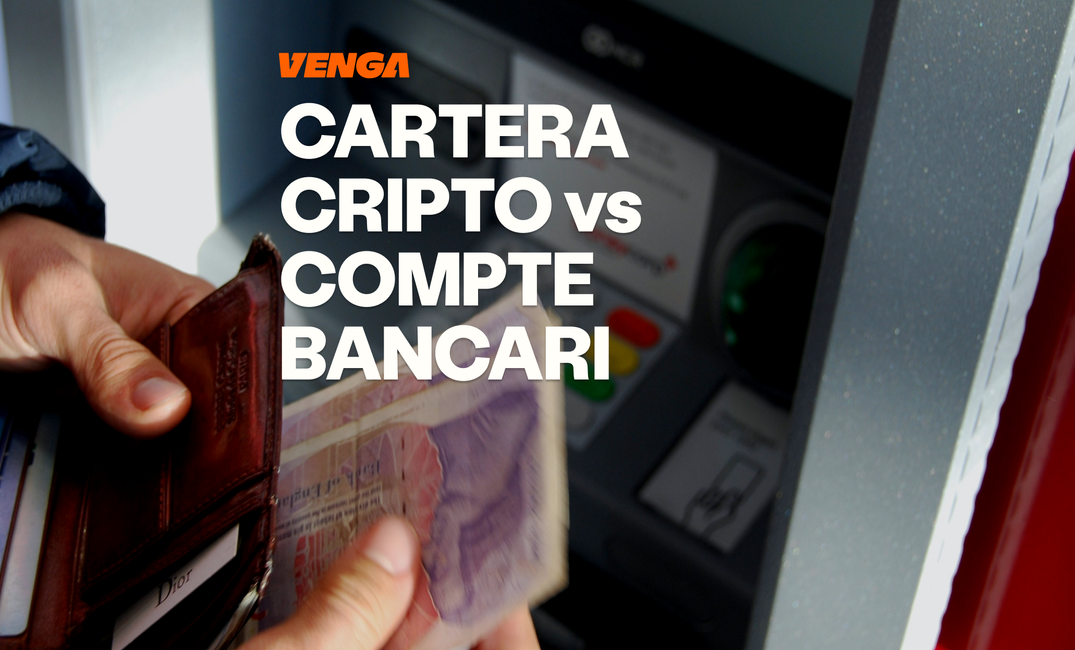 Carteres cripto vs. Comptes bancaris: diferències clau i què has de saber