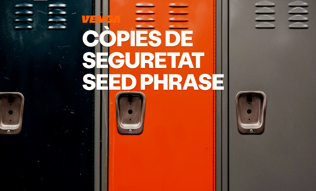 Còpies de seguretat de seed phrase: mètodes segurs i errors comuns