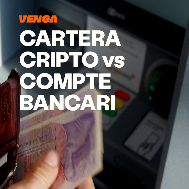 Imagen de: Carteres cripto vs. Comptes bancaris: diferències clau i què has de saber
