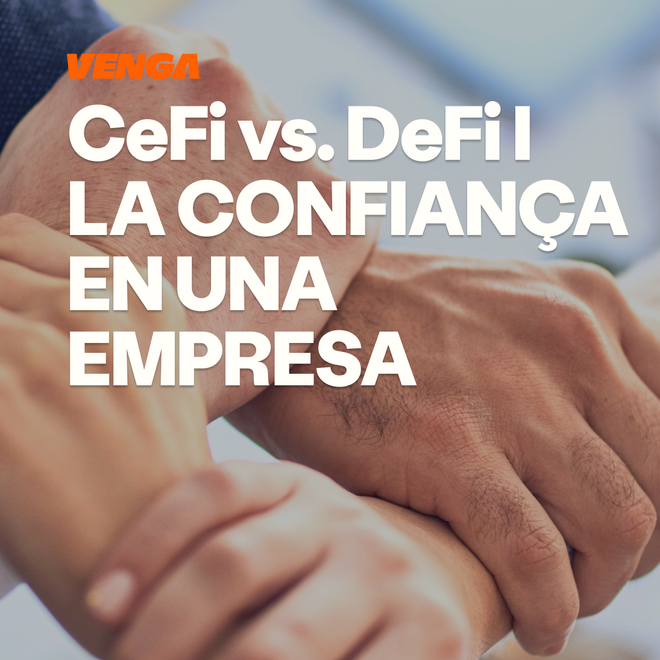 Imagen de: CeFi vs DeFi: quan confiar en una empresa i quan fer-ho en un protocol