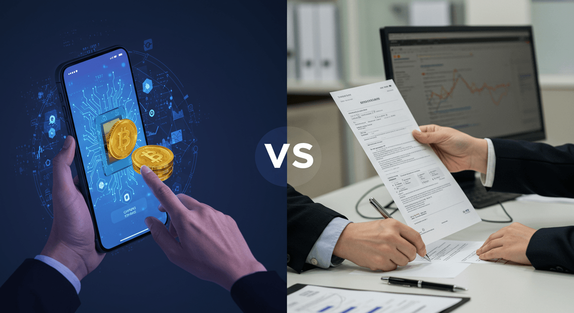 Crypto loans vs. traditional financing: key differences explained