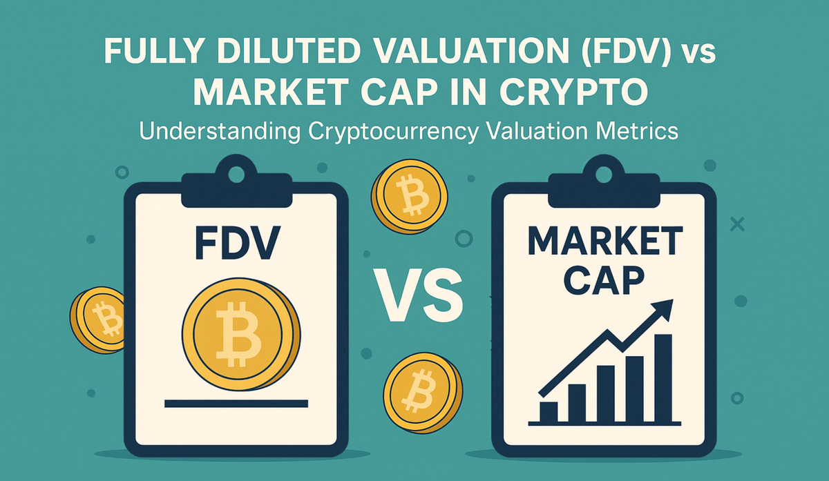 Fully Diluted Valuation (FDV) vs Market Cap: Cryptocurrency Valuation Metrics