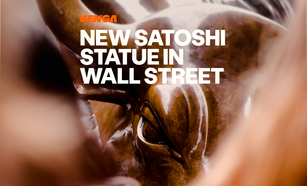 The new Statue of Satoshi: Bitcoin’s Creator Takes a Seat on Wall Street