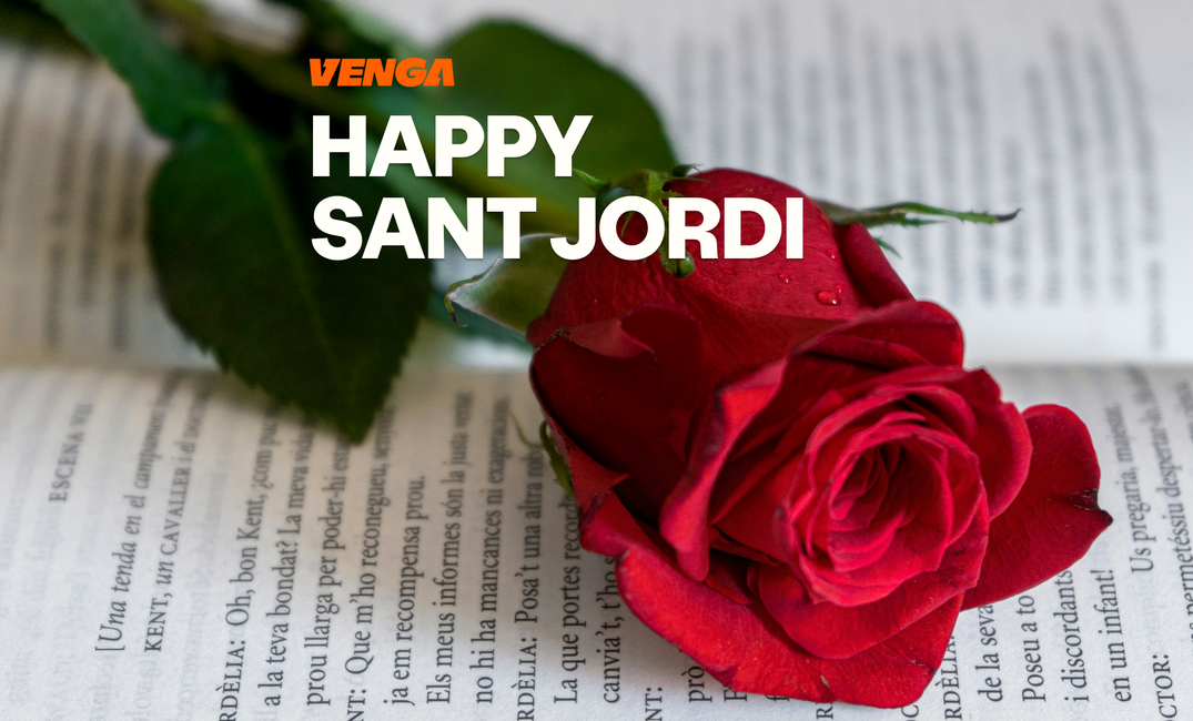 Celebrating Sant Jordi the Venga Way