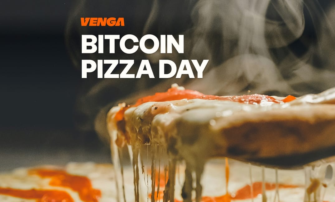 Venga - Blog Cover - Bitcoin Pizza Day 