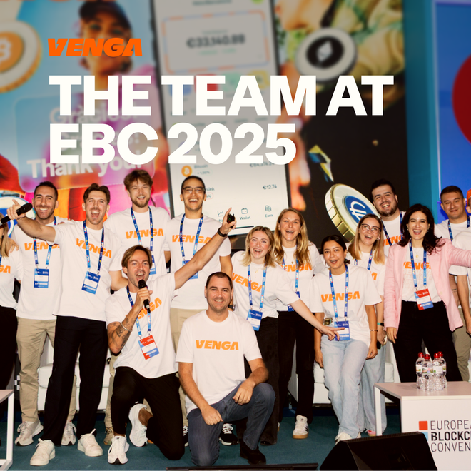 Image of: Venga Makes Waves at the European Blockchain Convention 2025