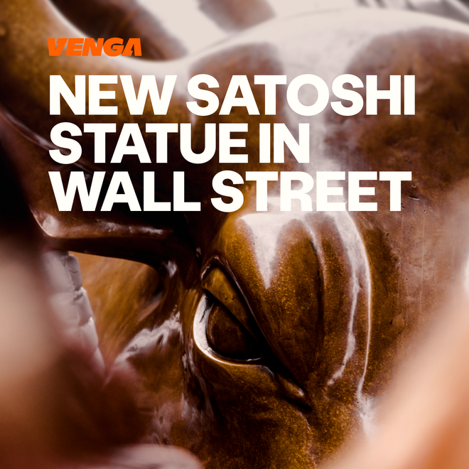 Image of: The new Statue of Satoshi: Bitcoin’s Creator Takes a Seat on Wall Street