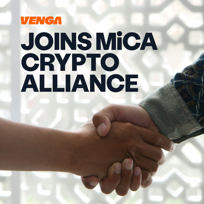 Image of: Venga Joins the MiCA Crypto Alliance to Strengthen ESG Transparency