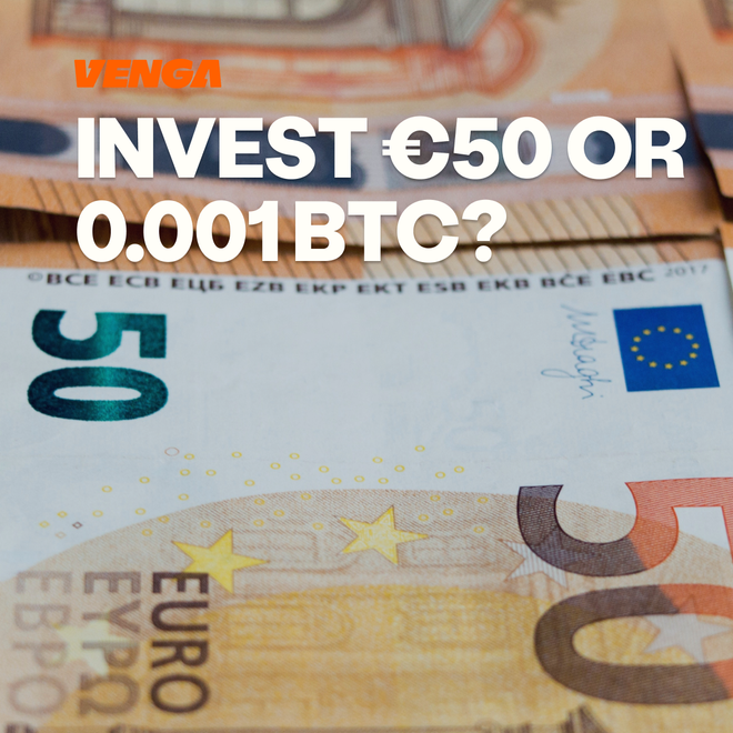 Image of: Fixed €50 vs. Fixed 0.001 BTC: Two Different Ways to Invest Regularly