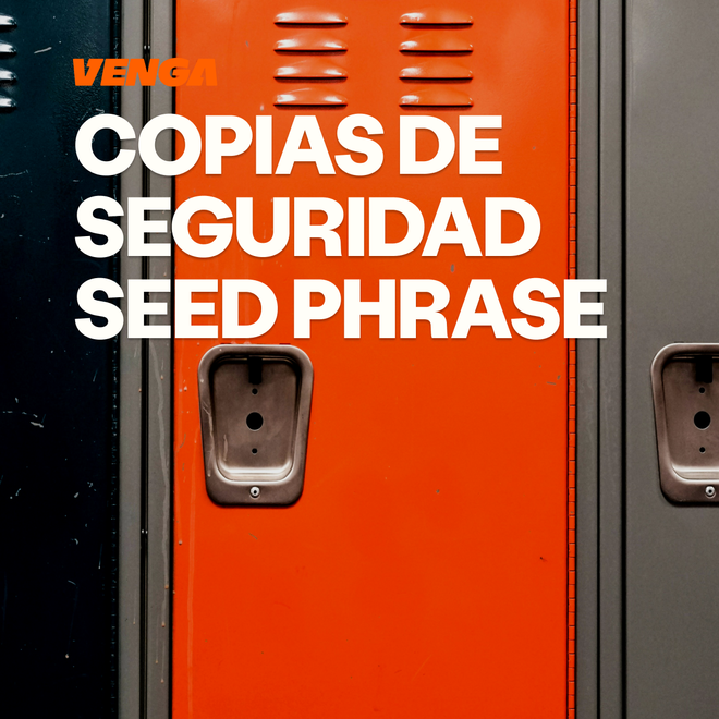 Imagen de: Copias de seguridad de seed phrase: métodos seguros y errores comunes