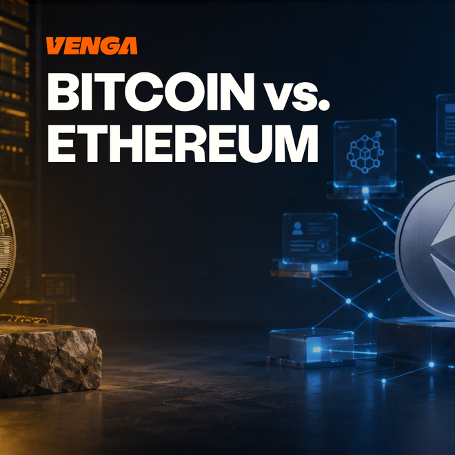 Imagen de: Bitcoin vs Ethereum: por qué no cumplen la misma función