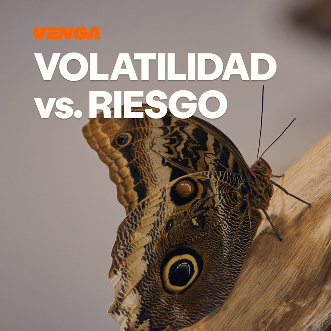 Imagen de: Volatilidad vs riesgo: diferencias para el inversor